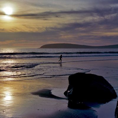 Sunset - Bodega Head, CA — Kodak Portra 400, Pentax Spotmatic F