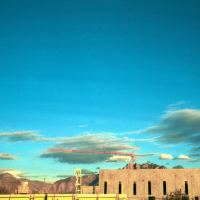 Natural and Manmade Skylines Collide by thinbegin