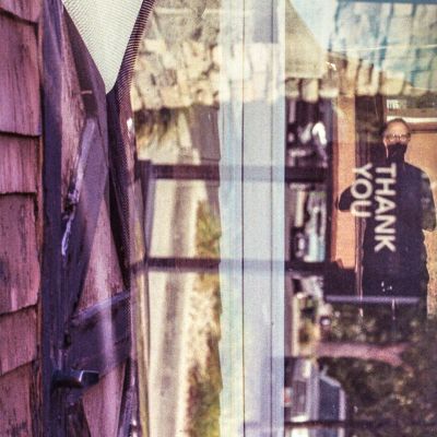 A lingering "thank you" (An accidental double exposure) — Kodak UltraMax 400, Konica Hexar