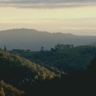 Early Autumn in the Central Massif of France — Kodachrome 64, Nikon FE