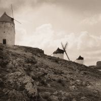 Four Windmills in Spain by PahaPlager