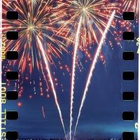 Firework trident