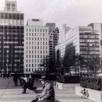 UN Plaza, NYC in 1967 by Peter Manzari