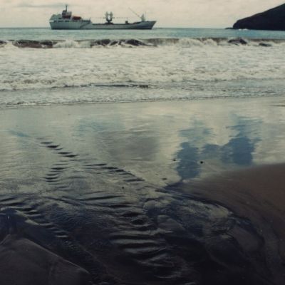Aranui II in the Marquesas