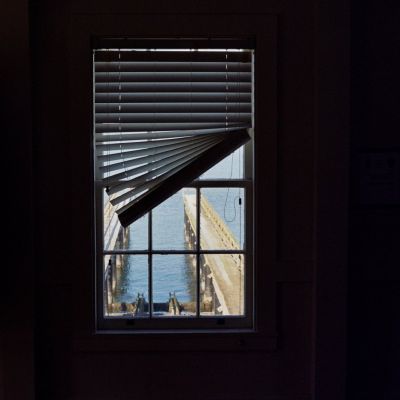 Blinds in the Boathouse - Pt Reyes Seashore, CA