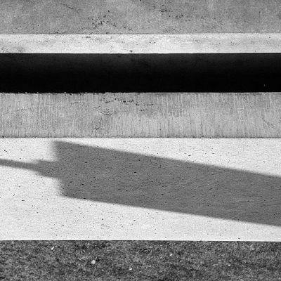 Shadow of a sign