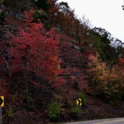 Talimena Scenic Byway, Arkansas side