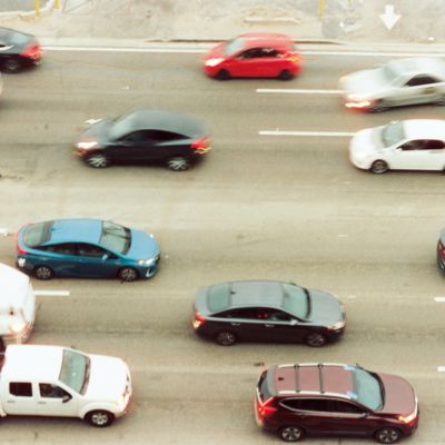 Autos In Motion