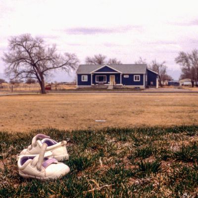 Little shoes left behind