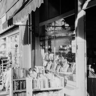 $1.00 Book Cart at Bookstore