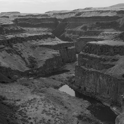 Downstream of Palouse Falls