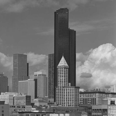 Smith Tower and Columbia Center