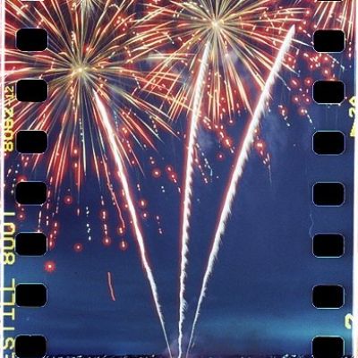 Firework trident