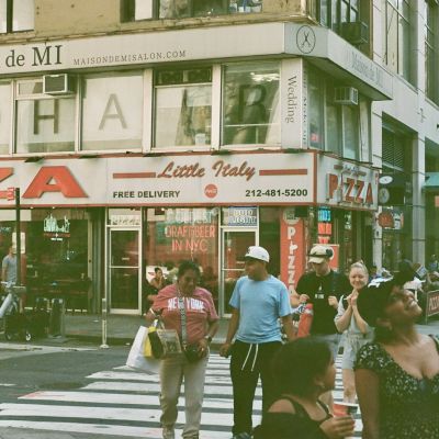 Manhattan street corner