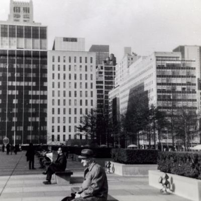 UN Plaza, NYC in 1967